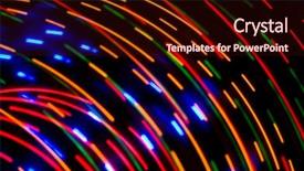  Presentation with laser - Theme consisting of semicondctor laser diodes - led abstraction background and a  colored foreground