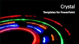 Presentation with led light company - Presentation with semicondctor laser diodes - led abstraction background and a  colored foreground