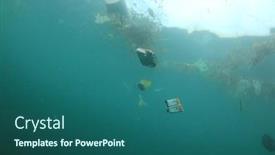  Presentation with sea plastic - 