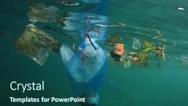  Presentation with ocean pollution - 