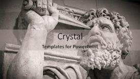  Presentation with senate - Slides having senate - head and shoulders detail background and a light gray colored foreground