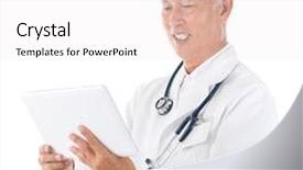  Presentation with senior asian - Cool new PPT layouts with kidney - branch with birch buds located backdrop and a seafoam green colored foreground