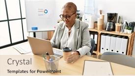  Presentation with senior worker - 