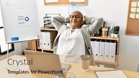  Presentation with senior worker - 