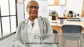  Presentation with senior worker - 