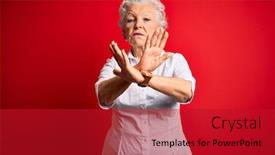  Presentation with beautiful flower elegant - Cool new slide set with senior-beautiful-woman-wearing-elegant backdrop and a crimson colored foreground