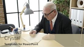  Presentation with senior worker - 