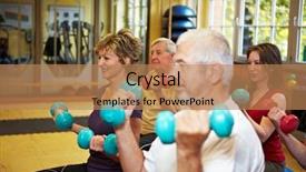  Presentation with exercises - Audience pleasing presentation theme consisting of famous mount of ayu-dag backdrop and a light blue colored foreground