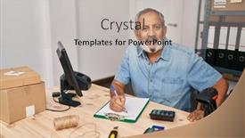  Presentation with senior worker - 