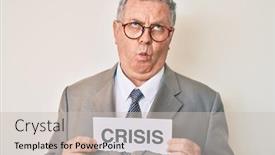  Presentation with paper making - Beautiful PPT layouts featuring senior-grey-haired-man-wearing backdrop and a soft green colored foreground