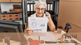  Presentation with senior worker - 