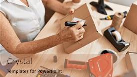  Presentation with senior worker - 