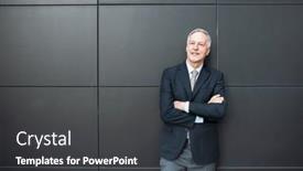  Presentation with black business - PPT layouts consisting of senior-handsome-business-man-standing background and a  colored foreground