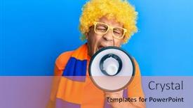  Presentation with hooligan - Theme having senior-hispanic-hooligan-man-wearing background and a coral colored foreground