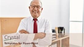  Presentation with senior worker - 