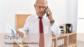  Presentation with senior worker - 