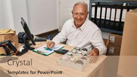  Presentation with senior worker - 