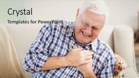  Presentation with chest pain - Amazing theme having senior man getting chest pain backdrop and a sky blue colored foreground
