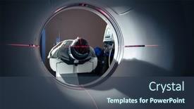  Presentation with examination - PPT layouts featuring senior-man-going-through background and a tawny brown colored foreground