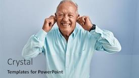  Presentation with blue music - 