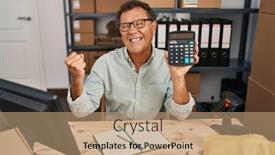  Presentation with business calculator - 