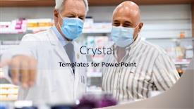  Presentation with pharmacist - Amazing slide deck having senior-pharmacist-dealing backdrop and a lemonade colored foreground