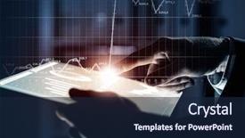  Presentation with sensor - Audience pleasing presentation consisting of sensor network - close up of human hands backdrop and a navy blue colored foreground