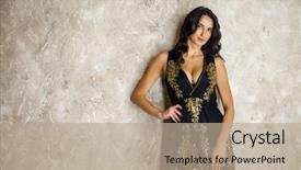  Presentation with black girl sexy fashionable mulatto - Audience pleasing slide deck consisting of sensual - portrait of beautiful young adult backdrop and a coral colored foreground