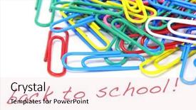  Presentation with back school - Beautiful theme featuring sentence back to school written backdrop and a lemonade colored foreground