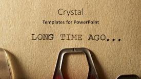  Presentation with time - Cool new PPT layouts with sentence-long-time-ago-written backdrop and a coral colored foreground