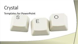  Presentation with search engine - Cool new presentation with seo - search engine optimization backdrop and a white colored foreground