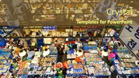  Presentation with wholesale - Amazing slide deck having seoul-february-18-aerial-view backdrop and a tawny brown colored foreground