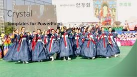  Presentation with rally - Colorful slide set enhanced with rad awesome cool creative fashion trendy concept backdrop and a gray colored foreground