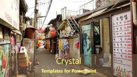  Presentation with cheap - Cool new slide set with seoul-republic-of-korea-march backdrop and a  colored foreground