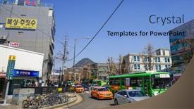  Presentation with houses cars - 