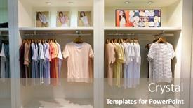  Presentation with retailer - Presentation design having seoul-south-korea-circa background and a  colored foreground