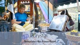  Presentation with street food - 