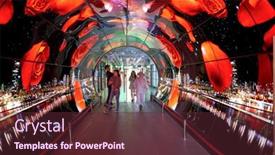  Presentation with oled - Slide set featuring seoul-south-korea-circa background and a tawny brown colored foreground