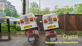  Presentation with food delivery - 