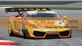  Presentation with race circuit - Amazing PPT theme having big white complex maze on white surface challenge backdrop and a white colored foreground