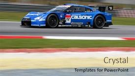  Presentation with car nissan - 