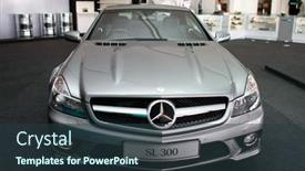  Presentation with car mercedes benz - 