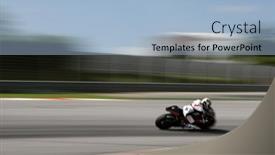  Presentation with tests - Cool new presentation theme with sepang-malaysia-february-2-motogp backdrop and a light blue colored foreground