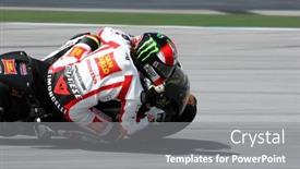  Presentation with honda - Presentation theme featuring sepang-malaysia-february-2-motogp background and a gray colored foreground