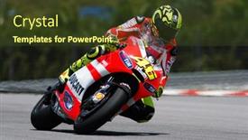  Presentation with tests - Colorful presentation theme enhanced with sepang-malaysia-february-22-motogp backdrop and a tawny brown colored foreground