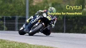  Presentation with honda - Audience pleasing PPT layouts consisting of sepang-malaysia-february-22-motogp backdrop and a tawny brown colored foreground