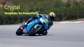  Presentation with rider - Colorful theme enhanced with sepang-malaysia-february-22-rizla backdrop and a tawny brown colored foreground