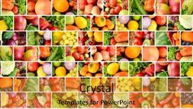  Presentation with brick wall - Cool new theme with separated vertical and horizontal lines backdrop and a gold colored foreground