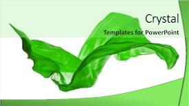  Presentation with elegant - PPT layouts enhanced with separation - smooth elegant green transparent cloth background and a seafoam green colored foreground