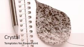  Presentation with album page - Cool new theme with sepia toned white blank album backdrop and a lemonade colored foreground